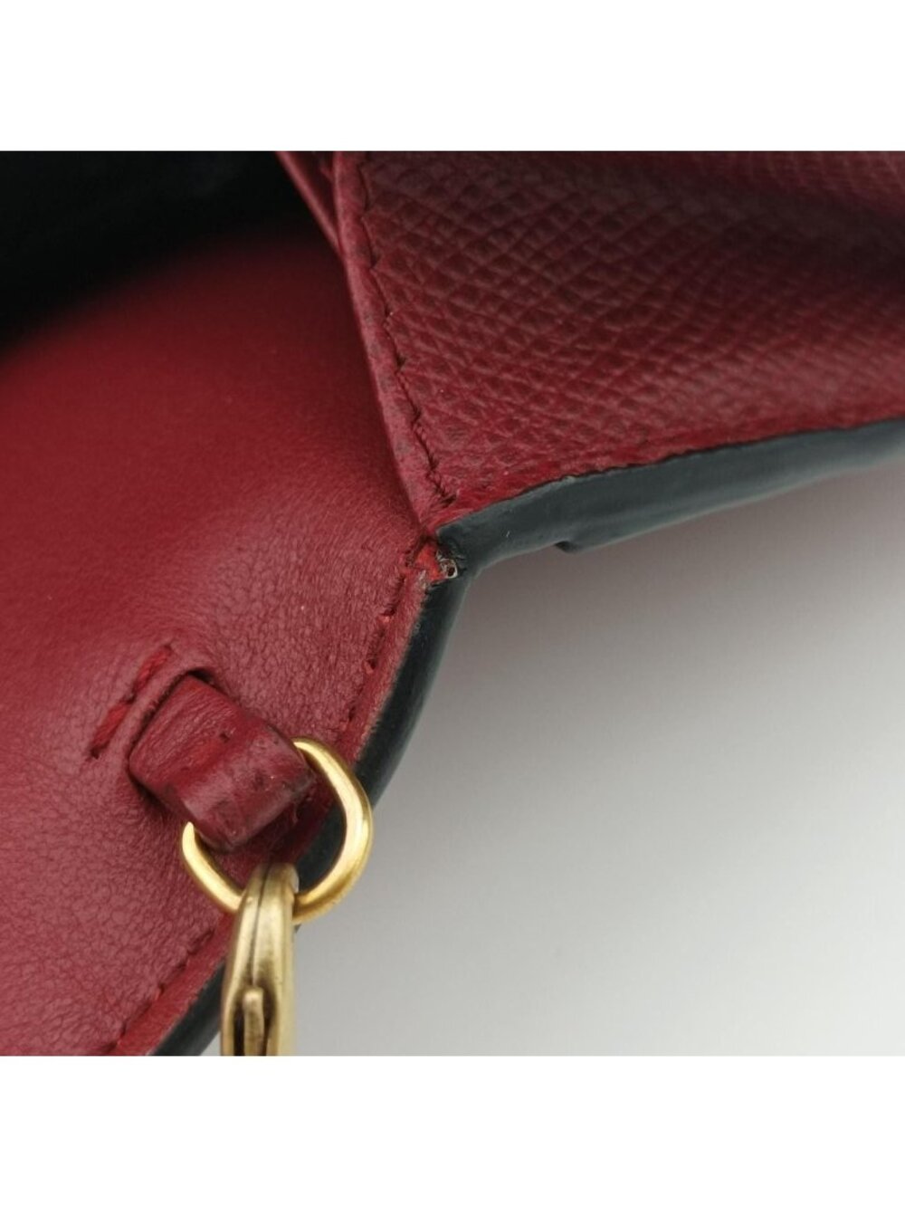 Dior Saddle Red Leather Messenger Bag - Picture 14 of 15